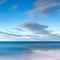 Abstract seascape of sky, horizon and ocean vista