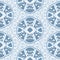 Abstract Shape Pattern In Porcelain blue and white
