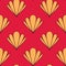 Abstract Shell Seamless Pattern