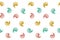 Abstract shell seamless pattern