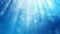 Abstract shiny blue animated background. Seamless loop