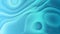 Abstract shiny light blue fluid flowing waves video animation