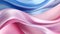 Abstract silk pink and blue waves background with colorful gradients and smooth texture. Wavy lines wallpaper