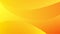 Abstract Simple Curves in Orange and Yellow Gradient Background