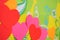 Abstract simple love heart background