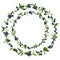 Abstract Sloe Berry Wreath