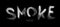 Abstract smoke letter text art smoky pen brush effect