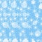 Abstract snowflake graphicdesignerIndia blue white skyblue pattern design repeat design