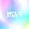 abstract soft iridescent holographic blurred background vector illustration