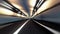 Abstract Speed Highway Road Tunnel