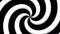 Abstract spiral effect background animation.Black and white swirl art textured