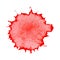 Abstract splatter red color background