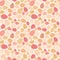 Abstract spot pattern. Easter egg seamless background.