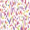 Abstract spot pattern. Multicolor holiday seamless ornament.