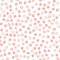 Abstract spotted seamless pattern in pastel colors