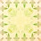 Abstract spring ornamental background in east style. Vintage design with place for your text