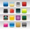 Abstract square icons