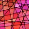 Abstract stained-glass background