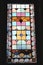 Abstract stained glass window, Adeleide, Australia