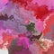 Abstract stained pattern background pink, lavender purple and red colors - modern painting art - watercolor effect