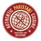 Abstract stamp or label with the text Authentic Pakistani Cuisine