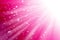 Abstract star light with pink background.