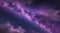 Abstract starlight and pink and purple clouds stardust