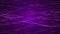 Abstract Streaks Light Lines and Stripes Flowing Flying Fractal Particle on Purple Background Animation