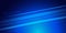 Abstract striped bright blue glowing lines on dark background technology style. Space for text