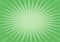 Abstract summer soft Green rays background. Vector