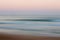 Abstract sunrise ocean background with blurred panning motion