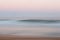 Abstract sunrise ocean background with blurred panning motion