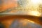 Abstract sunset dust macro detail background