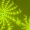 Abstract surreal background / fractal green spider