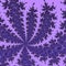 Abstract surreal violet background / fractal pink