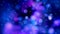 Abstract Sweet Dark Shiny Blue Purple Blurry Focus Hazy Bokeh Light Circles Glitter Dust