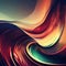 Abstract swirl background - ai generated image