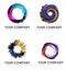 Abstract Swirl Business Logos