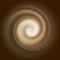 Abstract swirl coffee cappuccino or cocoa background texture.