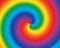 Abstract swirl color radial gradient rainbow background