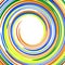 Abstract swirl glossy rainbow colors vector backgr