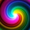 Abstract swirl prism colors background