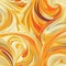 Abstract Swirling Pattern in Warm Autumn Hues