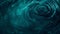 Abstract swirling teal pattern with glowing particles
