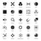 Abstract Symbols Solid Vectors Pack