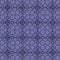 Abstract symmetric seamless pattern. Repeated blue and purple texture for fabric, wallpaper, cloth print