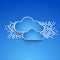 Abstract technology cloud theme backgrounds.