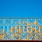 abstract terrace in morocco africa and the sky