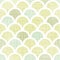 Abstract textile green fishscale seamless pattern