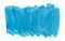 Abstract texture brush ink background blue aquarell watercolor splash paint on white background